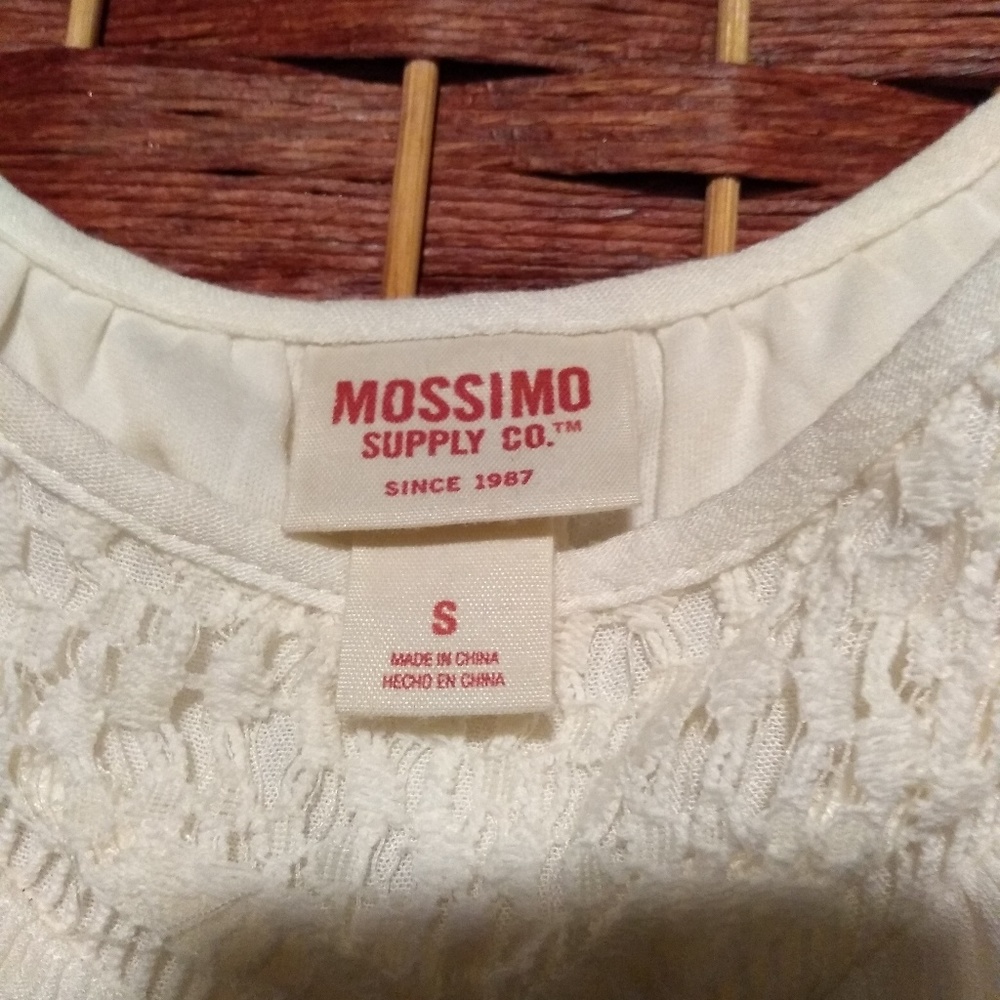 Dress cream colored mid-length dress